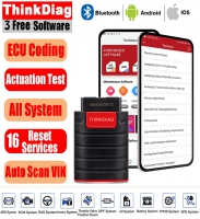 Launch Thinkdiag Full System OBD2 Diagnostic Tool Powerful than Launch Easydiag With 3 Free Software