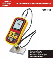 Benetech GM100 Ultrasonic Thickness Measurement Gauge Wave 1.2~220mm GM100 Ultrasonic Thickness Measurement Device