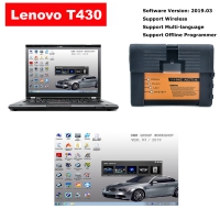 Super Wifi BMW ICOM A2+B+C Diagnostic & Programming Tool With Lenovo T430 I5 500G HDD Laptop installed V2019.3 BMW ICOM Software