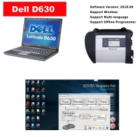 MB Star SD Connect C4 Mux installed V2019.09 Mercedes Benz Xentry das software on Dell D630 Laptop