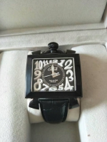 The new Italian Gaga watch , fashion Gaga quartz watch square unisex big dial 46mm super 3D numbers hot gaga milano watches
