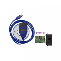 USB KKL 409.1 Vag Com Cable Vag com usb kkl 409.1 obd2 diagnostic interface with FT232RL chip can do programming function