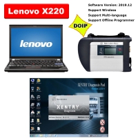 MB SD Connect C4 Doip with Lenovo X220 Laptop Installed V2019.12 Mercedes Xentry DAS Free DTS Monaco & Vediamo