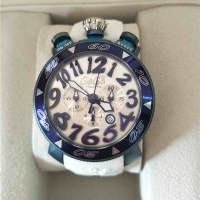 GAGA MILANO CHRONO 48MM fashion Gaga quartz watch six-pin unisex big dial 48mm super 3D numbers luxury wrist watch