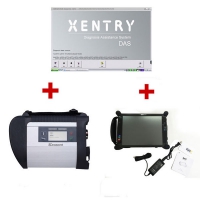 MB Star SD Connect C4 multiplexer with EVG7 Tablet PC installed V2019.9 Mercedes Benz Xentry das software