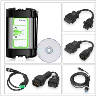 Volvo Vocom Adapter 88890300 Vocom Online Update Volvo Truck Diagnostic Tool with Round Adapter for Volvo/Renault/UD/Mack Truck Diagnose
