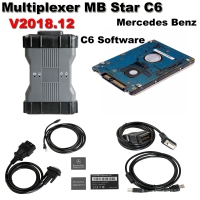 Benz C6 OEM Multiplexer MB Star C6 Mercedes Benz Xentry diagnosis VCI With Doip Fuction And V2018.12 Mercedes Xentry/Das Software No Need Activation