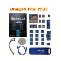 Orange 5 Plus Programming Device V1.35 Orange 5 Plus OEM with Full Adapter and Software Device Hardware+Enhanced Function & USB Dongle