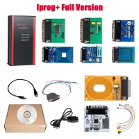 V84 Iprog+ Full Version Iprog Pro Programmer Iprog Plus With Probes Adapters + IPROG Plus PCF79xx SD Card Adapter + Universal RDIF Adapter and 7 Adapters