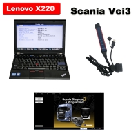 Scania SDP3 VCI3 Truck Diagnostic Tool With Lenovo X220 Laptop Well installed Scania SDP3 2.54.1 Download Software Ready To Use
